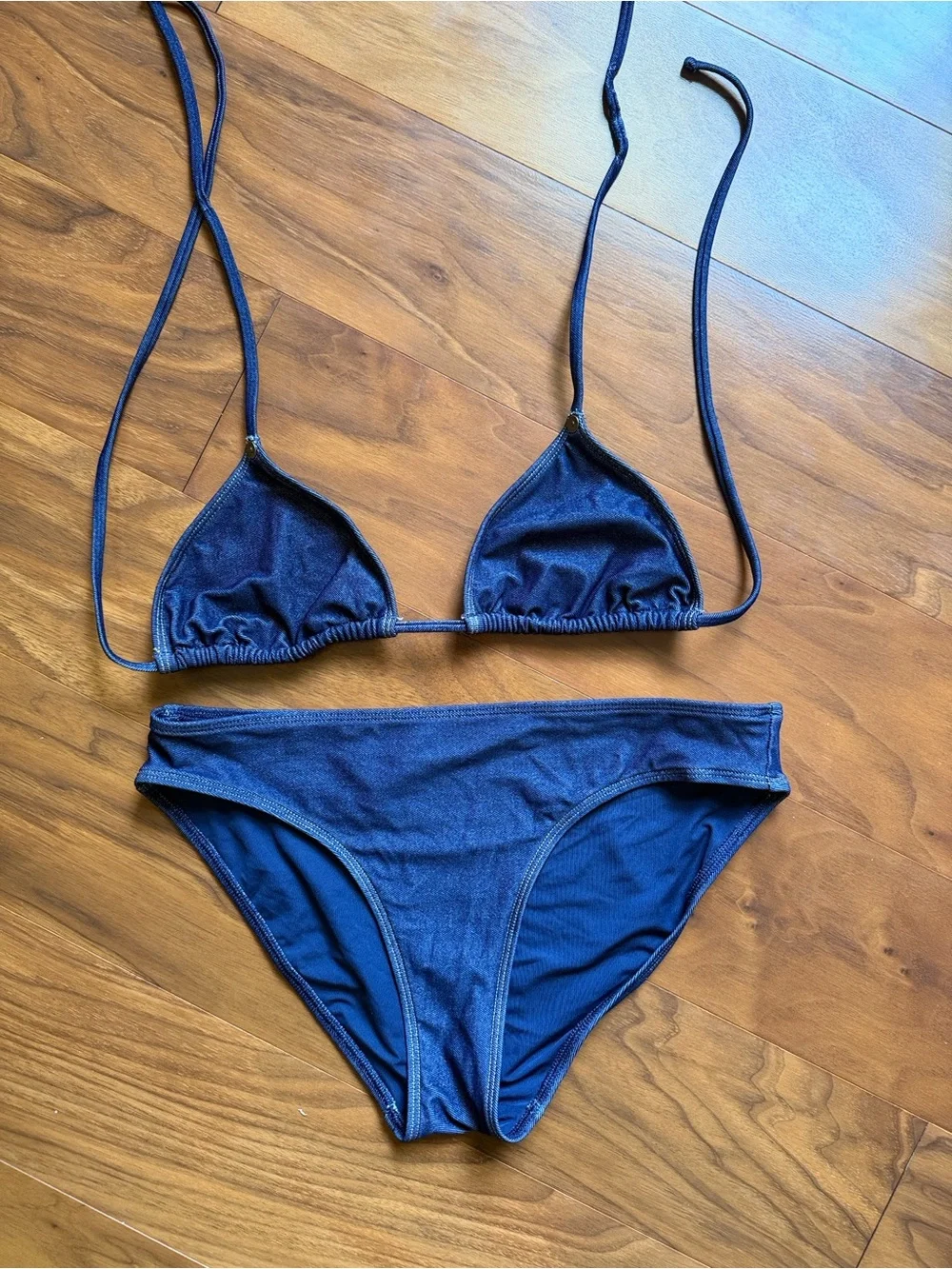 Aerie Faux Denim Bikini
